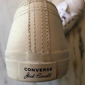 CONVERSE Jack Purcell Leather Sneakers!